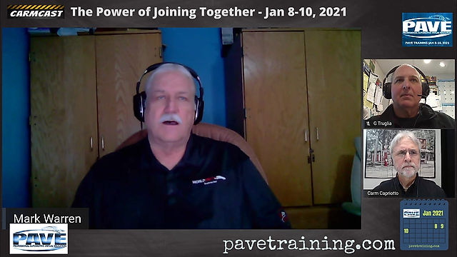 PAVE - The Power of Joining Together Dec 9 - 2020 CarmCast